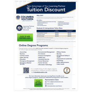 CSU Custom Partner Flyer